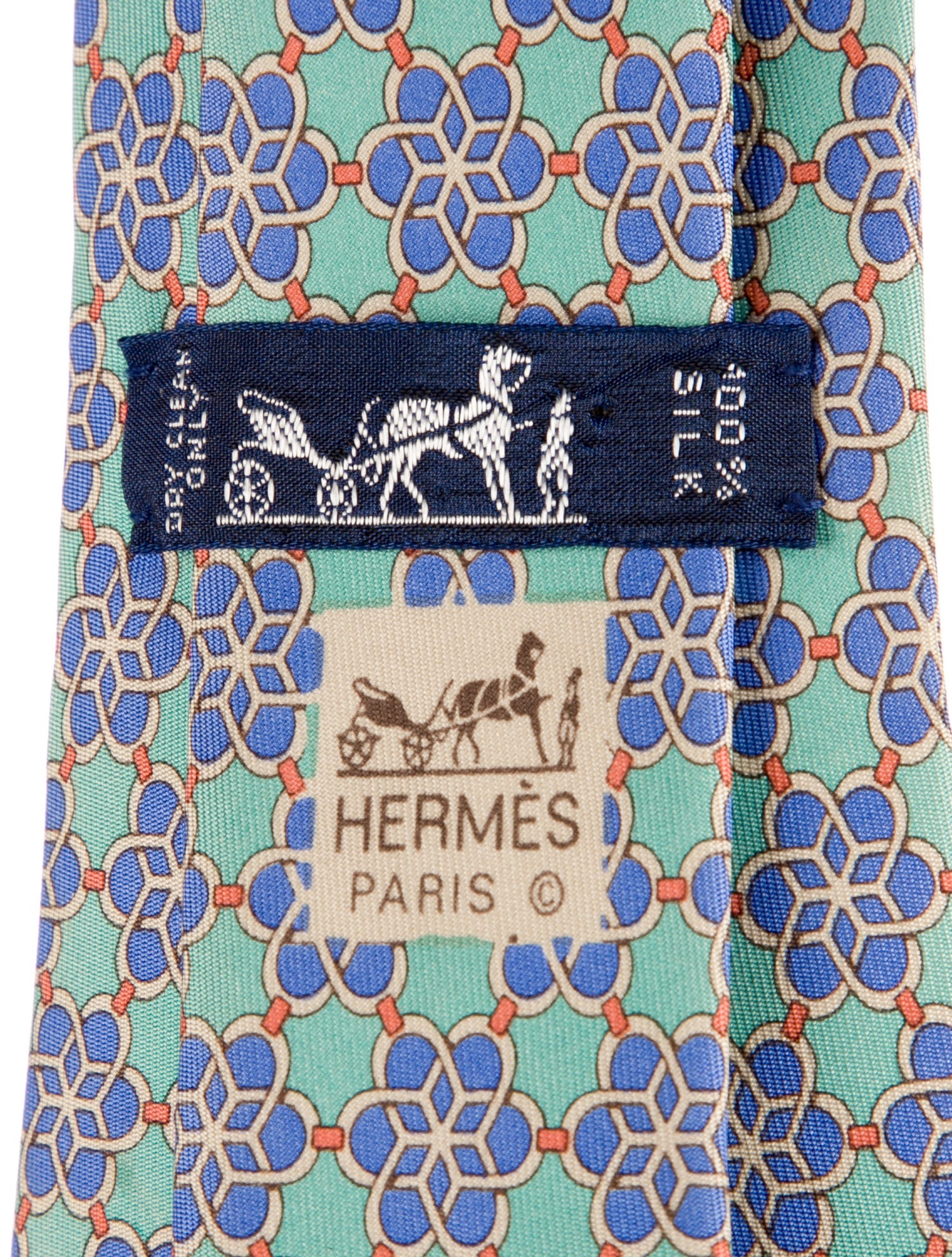 Hermès Hermès Silk Patterned Tie