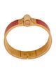 Hermès Lizard Hinged Bracelet