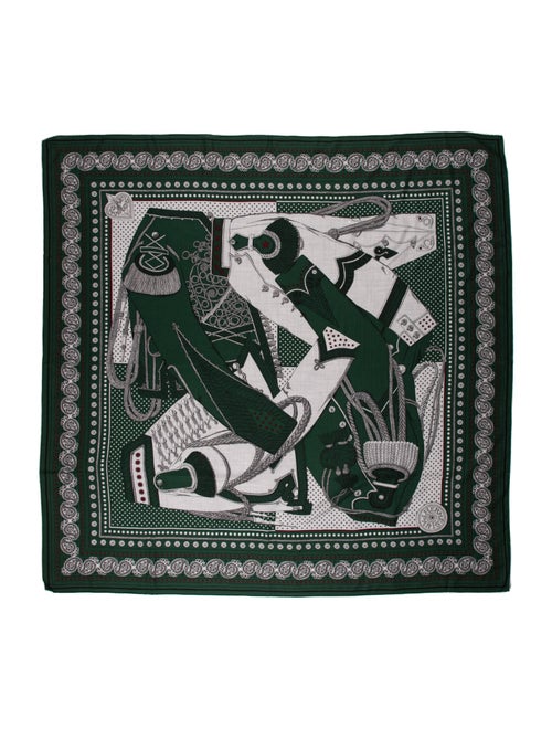 Hermès Zouaves et Dragons Cashmere Shawl