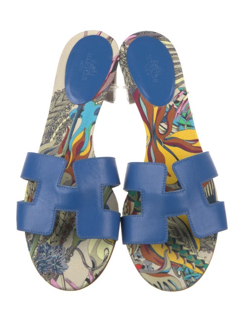 Hermès Oasis Leather Slides