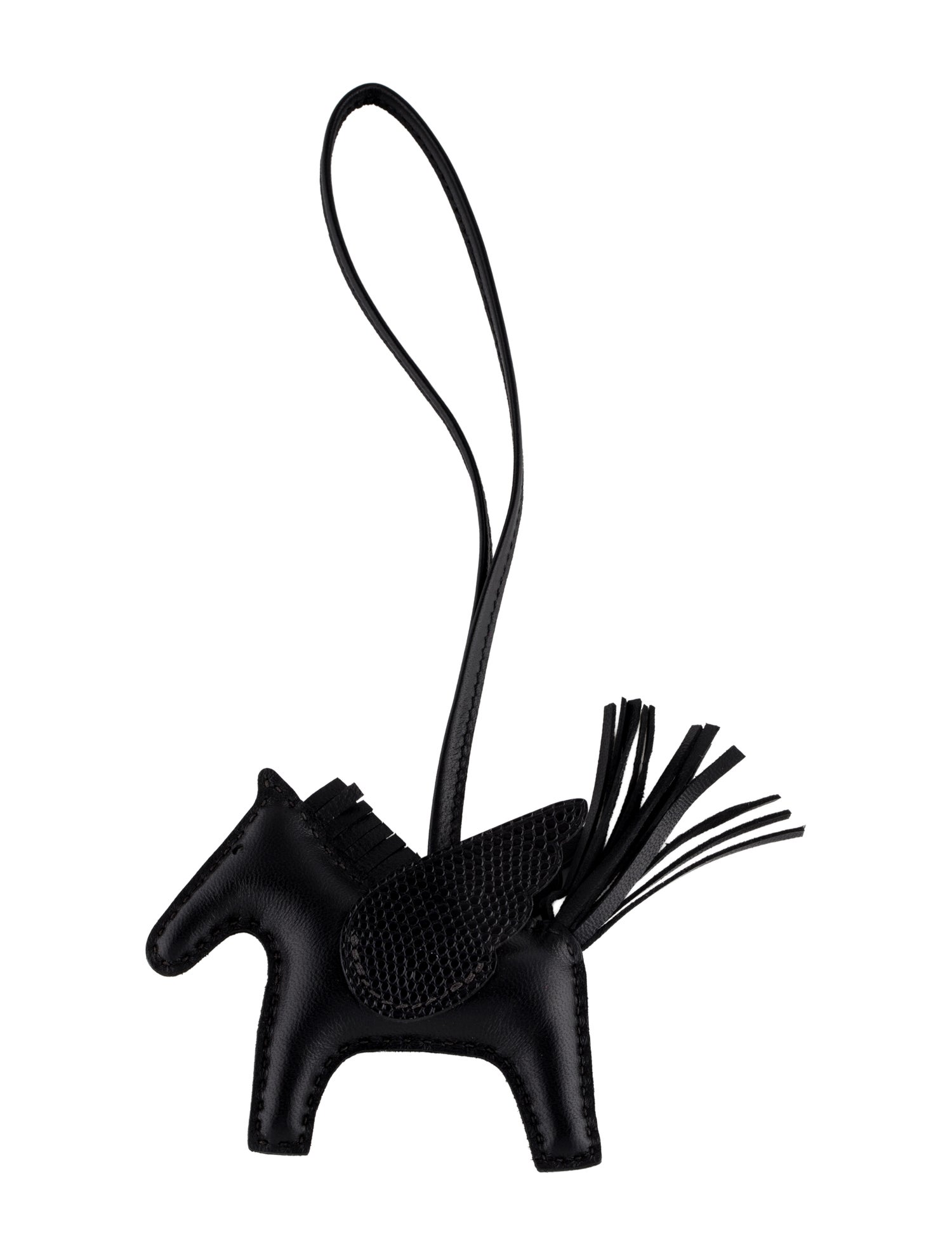 Hermès 2024 Milo & Lizard Touch GriGri Rodeo Pegase Bag Charm PM