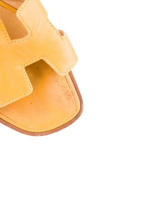 Hermès Oran Calfskin Slides