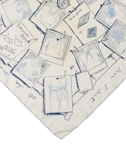 Hermès Instructions Sur L'Art Silk Scarf