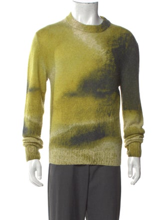 Hermès Alpaca Tie-Dye Print Pullover