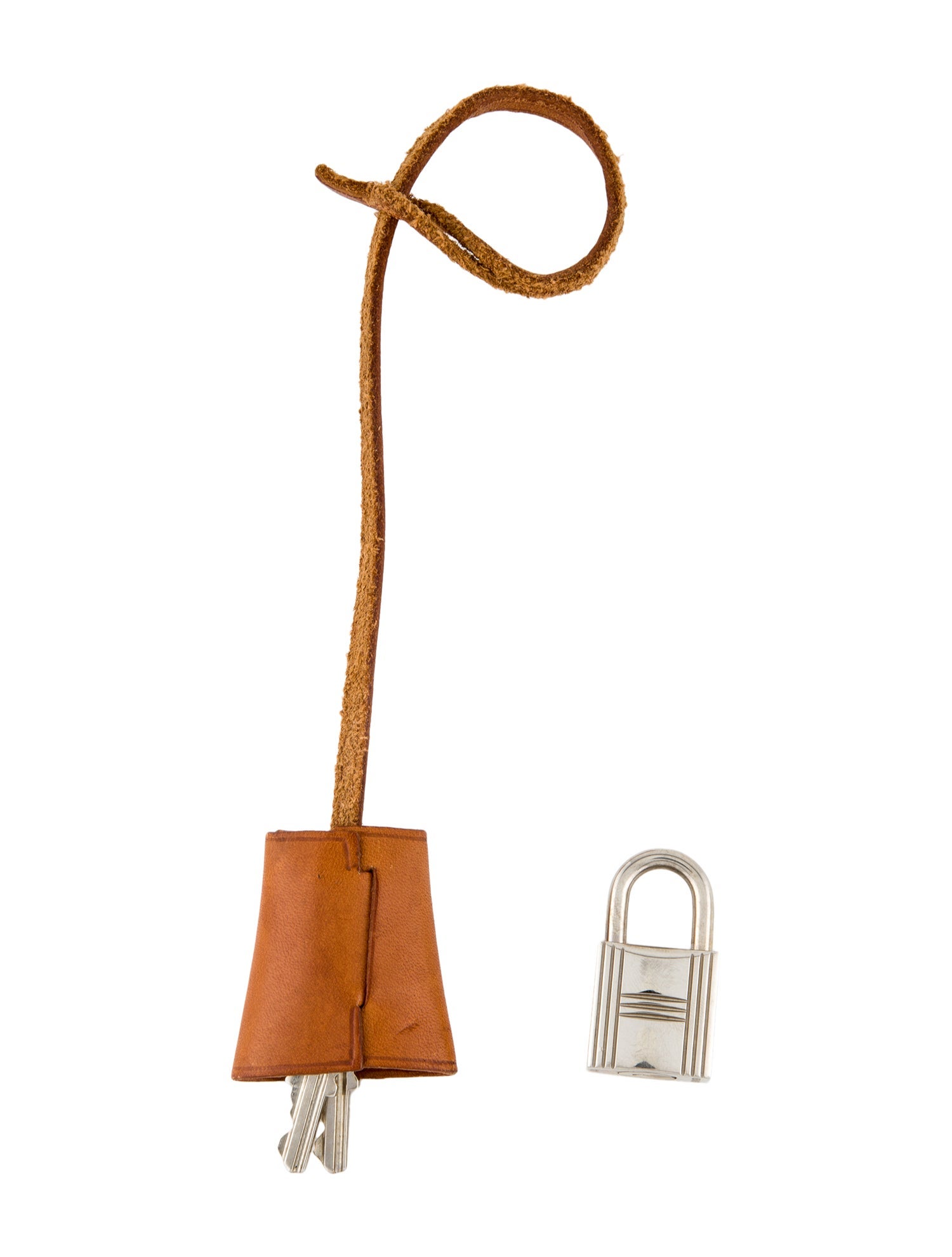 Hermès Clochette Cadena Lock & Key Set