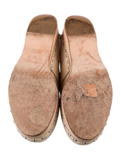 Hermès Calya Leather Mules