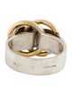 Hermès Two-Tone Deux Anneaux Ring
