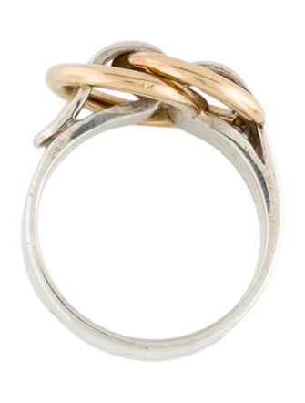 Hermès Two-Tone Deux Anneaux Ring