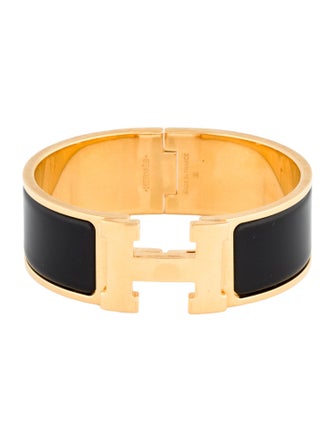 Hermès Clic Clac H Enamel Bracelet