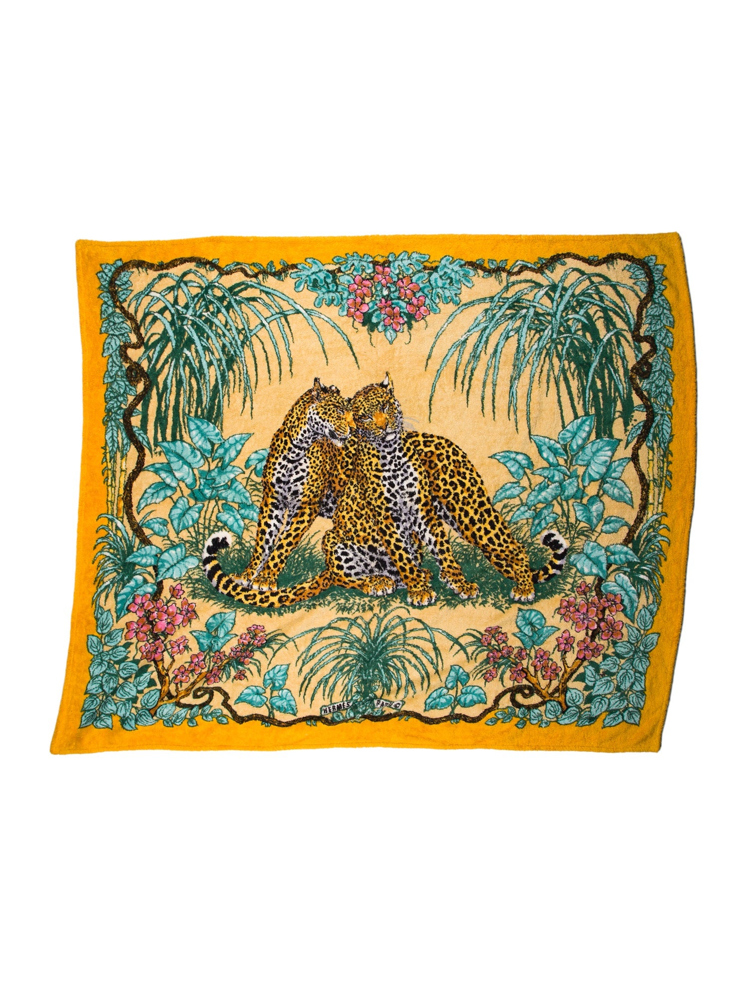 Hermès Jungle Love Large Beach Towel