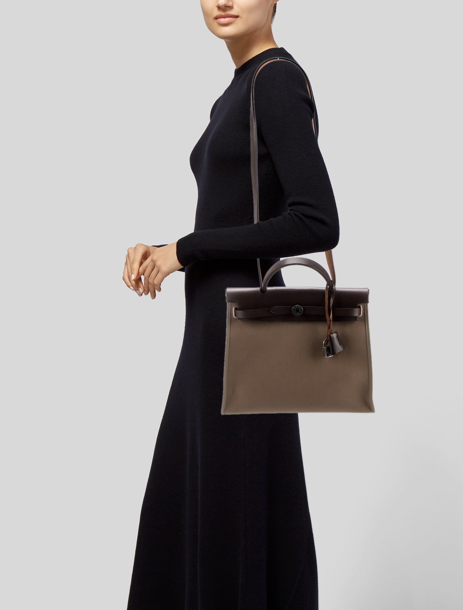 Hermès Toile & Vache Hunter Herbag Zip 31