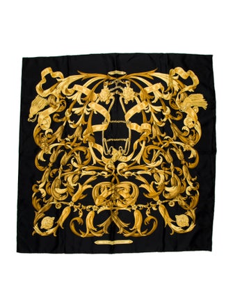 Hermès Le Mors "A La Conétable" Silk Scarf