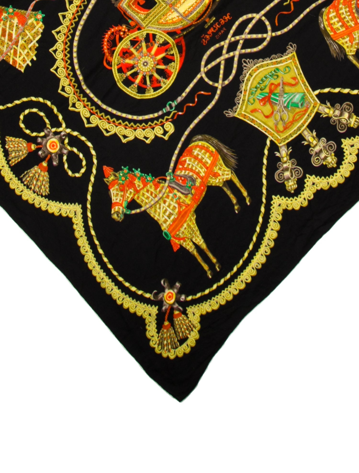 Hermès Paperoles Cashmere Shawl