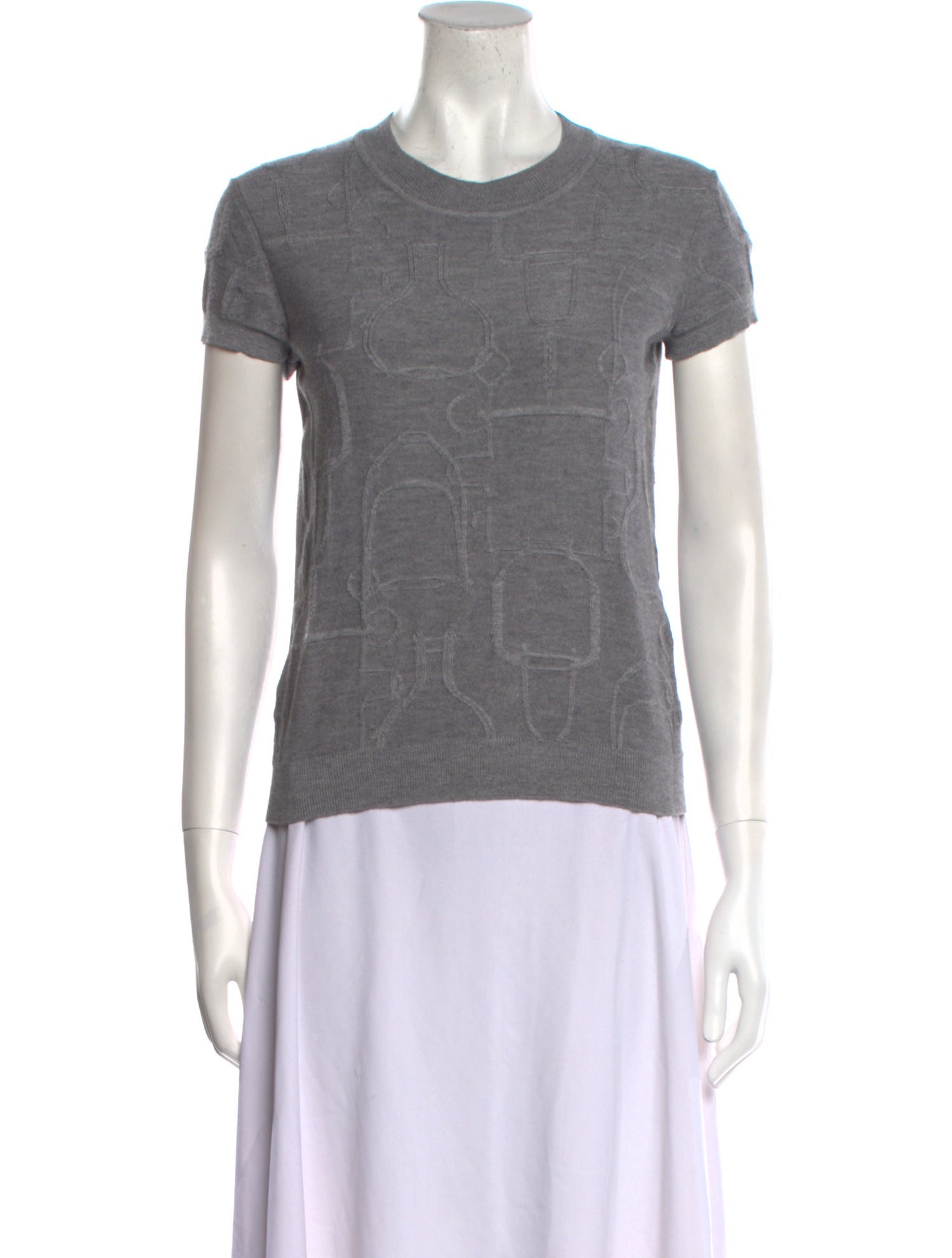 Hermès Silk Crew Neck Sweater