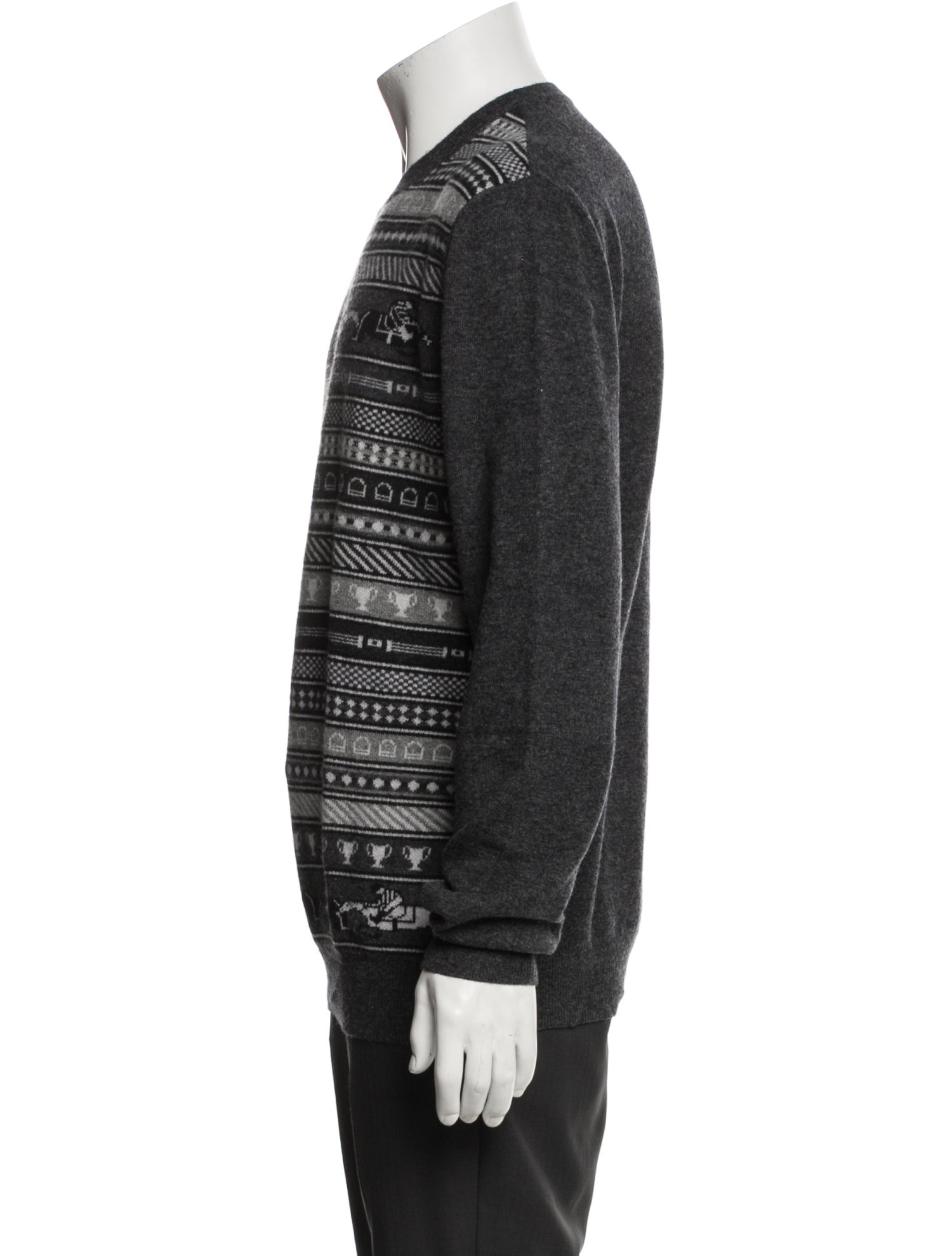 Hermès Wool Printed Pullover