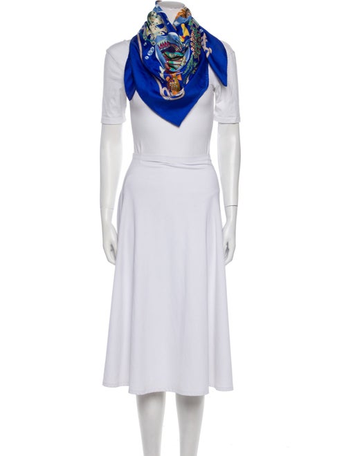 Hermès Grands Fonds Silk Scarf