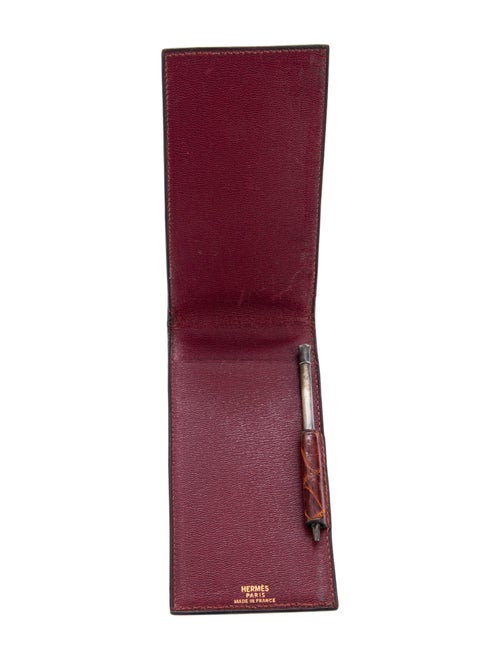 Hermès Crocodile Notepad Cover