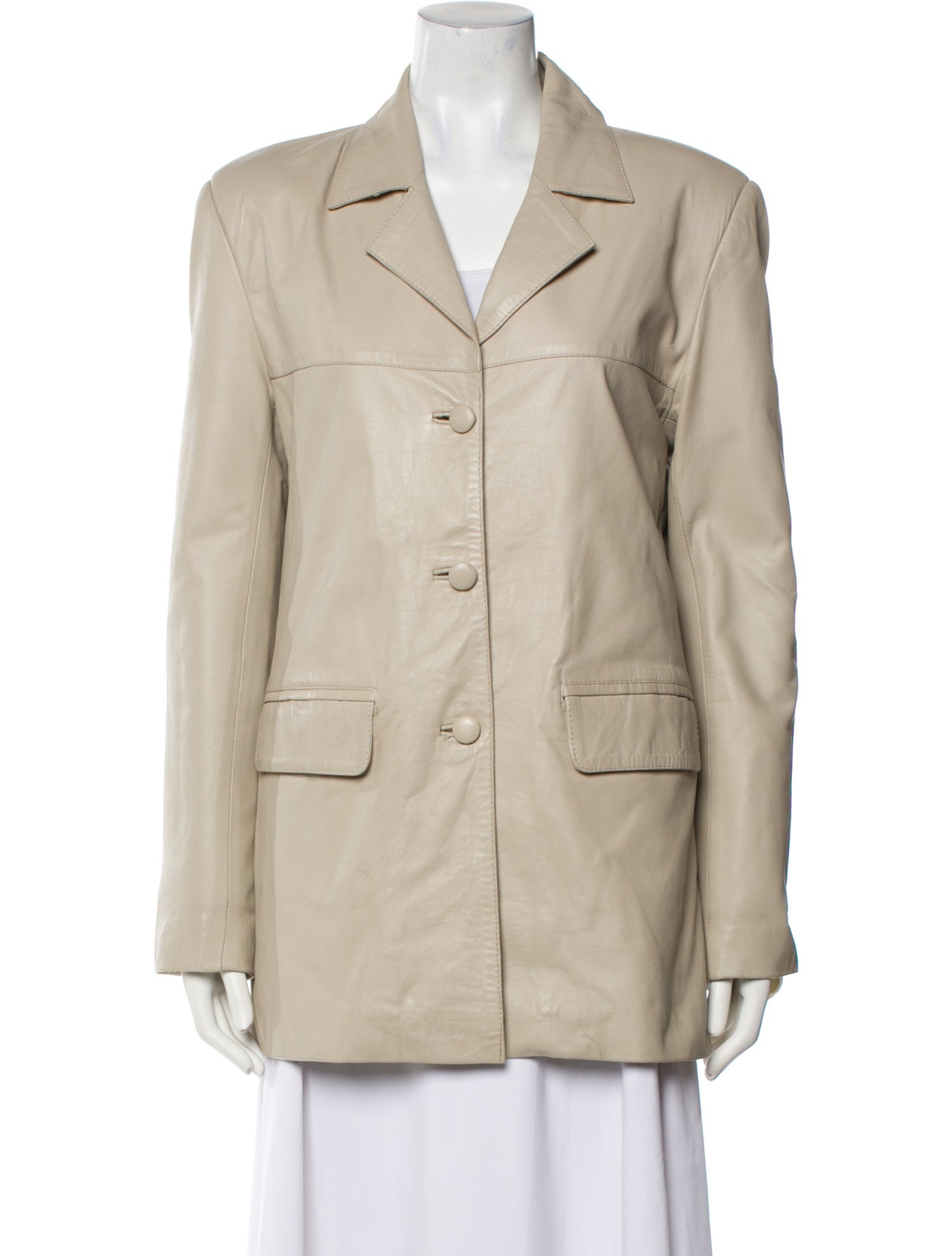 Hermès Leather Blazer