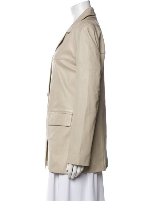 Hermès Leather Blazer