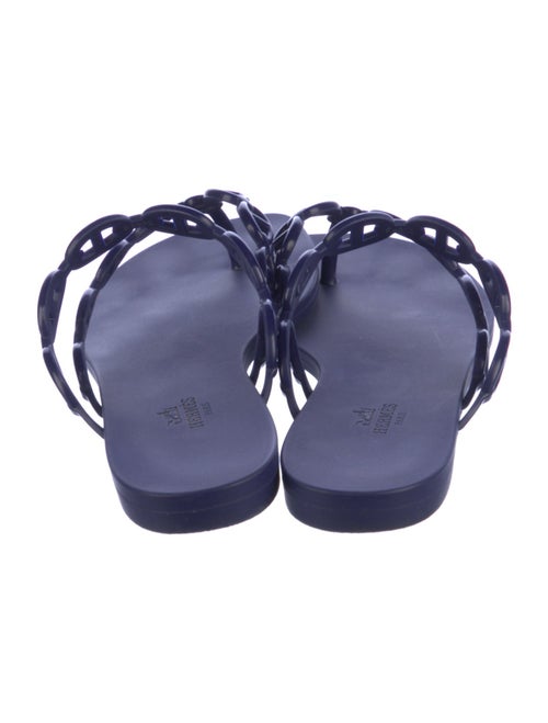 Hermès Island Chaîne d'Ancre Insignia Slides