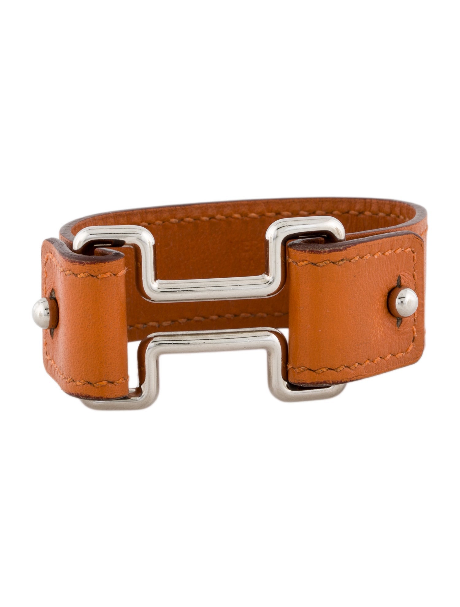 Hermès Night Leather Wrap Bracelet