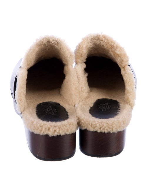 Hermès Carlotta Leather Mules