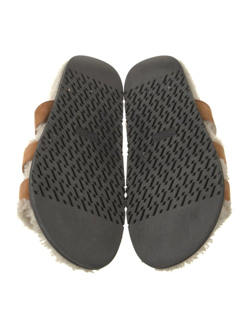 Hermès Chypre Suede Slides