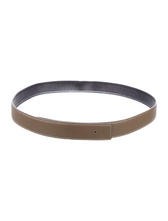Hermès Reversible 32 mm Belt Strap Belt