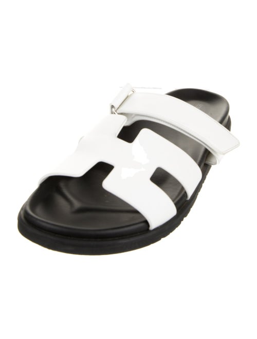 Hermès Chypre H Logo Slingback Sandals