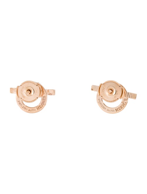 Hermès 18K Diamond Finesse Earrings