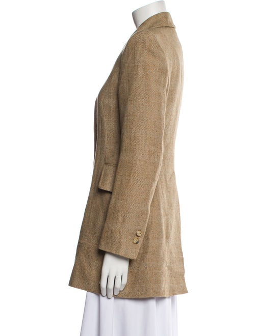 Hermès Linen Printed Blazer