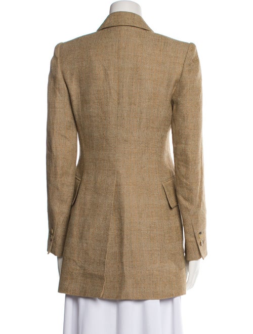 Hermès Linen Printed Blazer