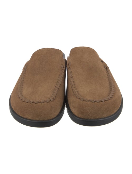 Hermès Johan Suede Slippers