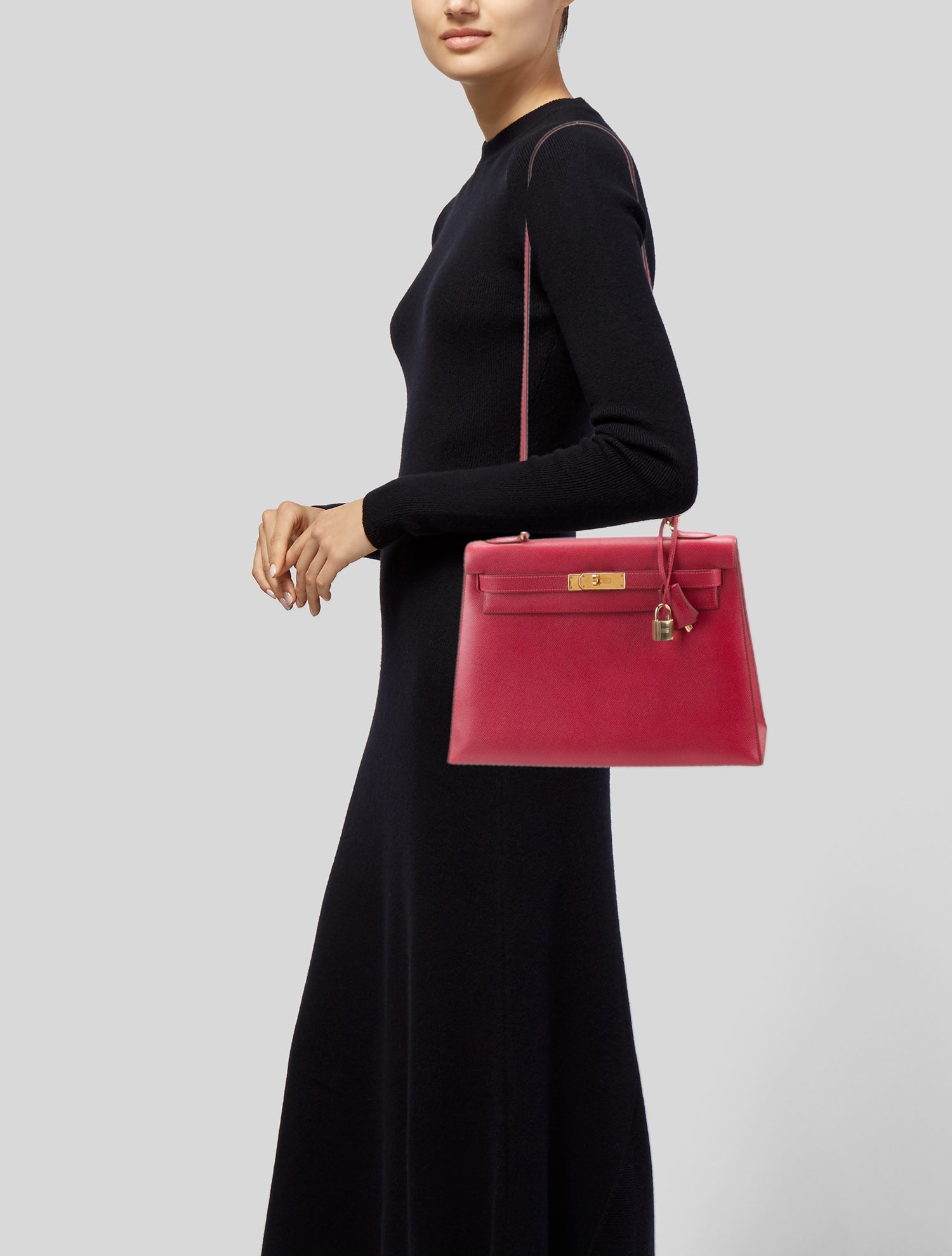 Hermès Courchevel Kelly Sellier 32