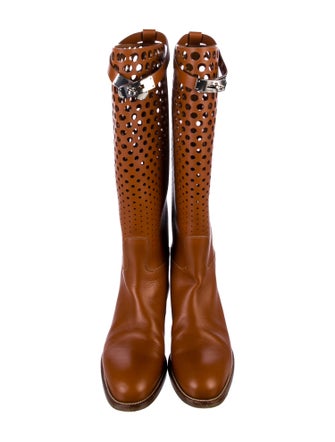 Hermès Jumping Leather Riding Boots