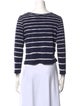 Hermès Striped Bateau Neckline Top