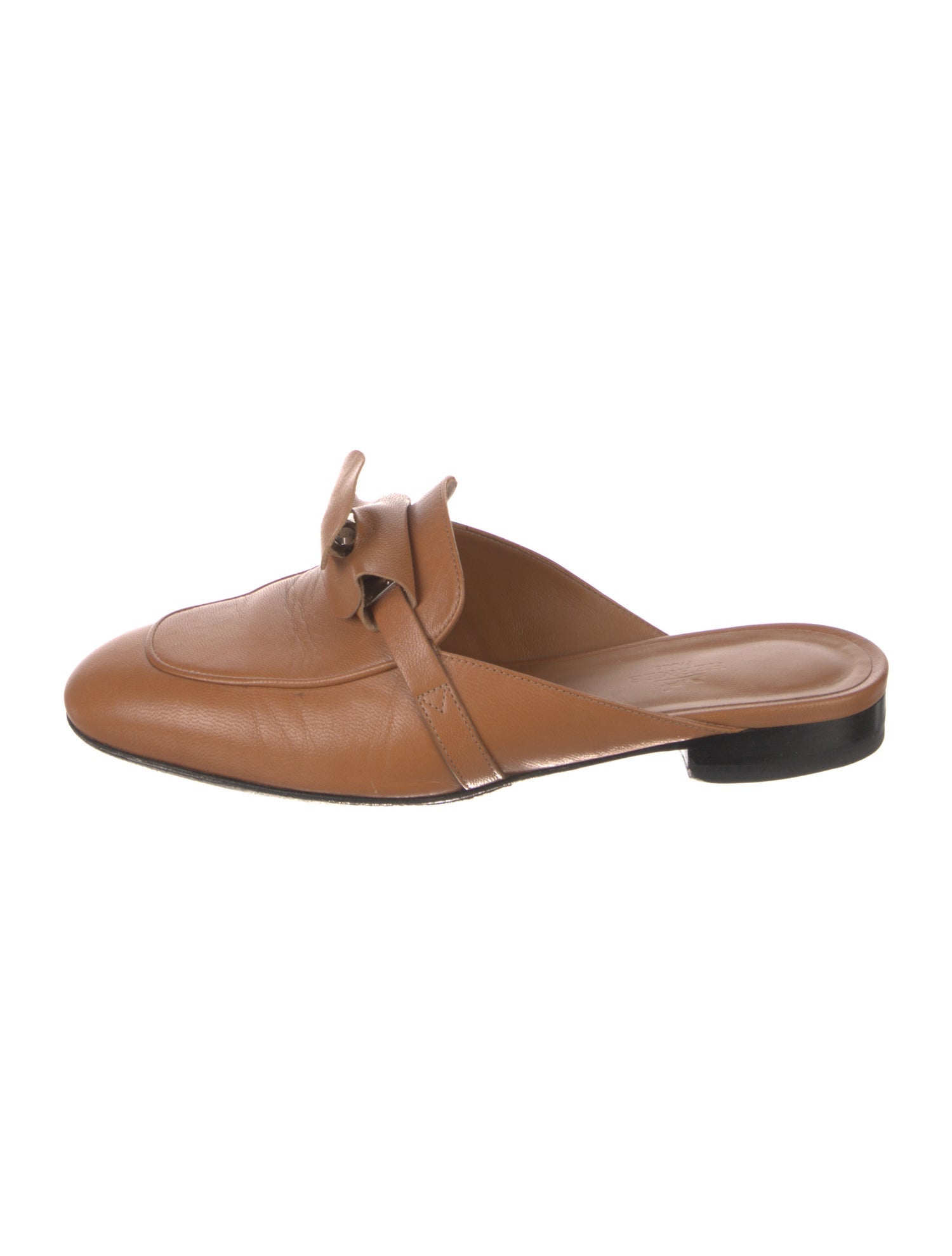 Hermès Oz Leather Mules