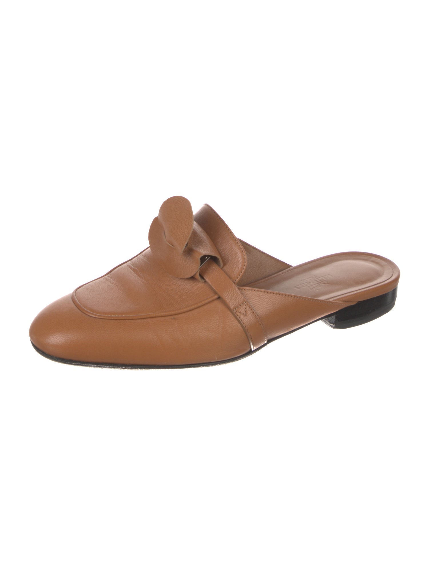 Hermès Oz Leather Mules