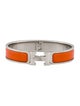 Hermès Clic H Enamel Bangle Bracelet