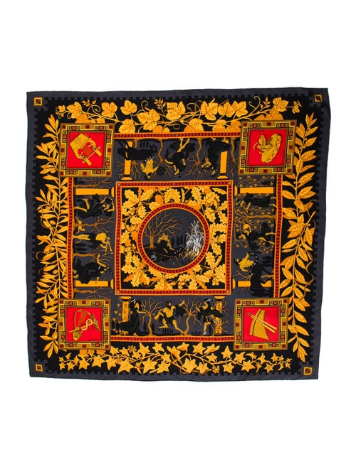 Hermès Musique des Dieux Silk Scarf