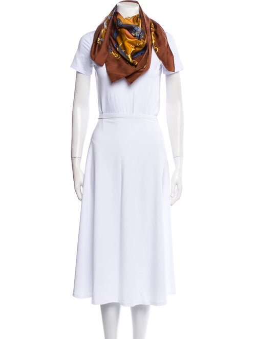 Hermès Festival Silk Scarf