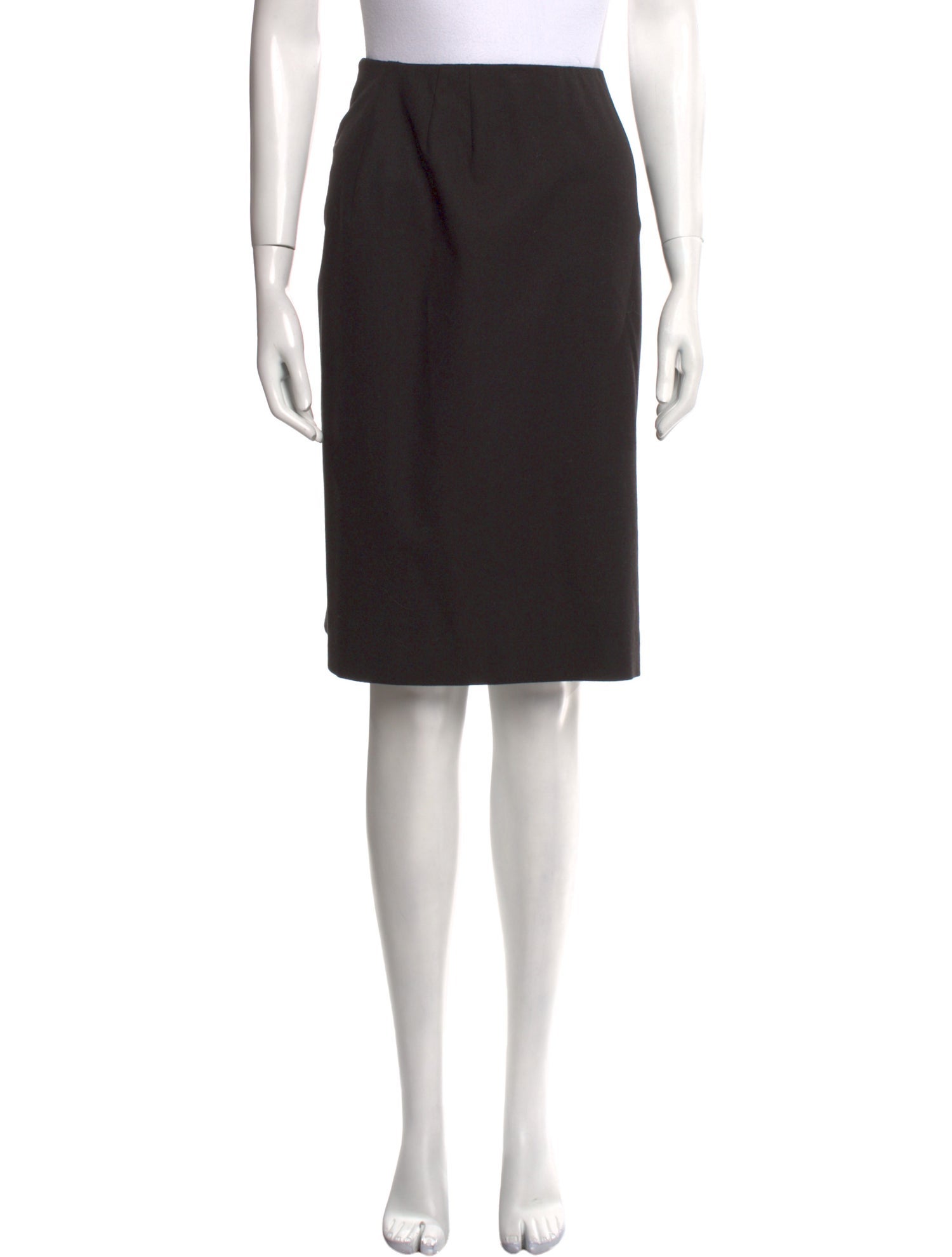 Hermès Wool Knee-Length Skirt