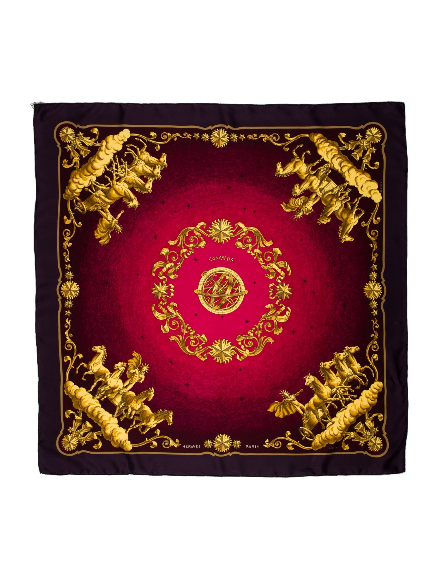 Hermès Cosmos Silk Scarf