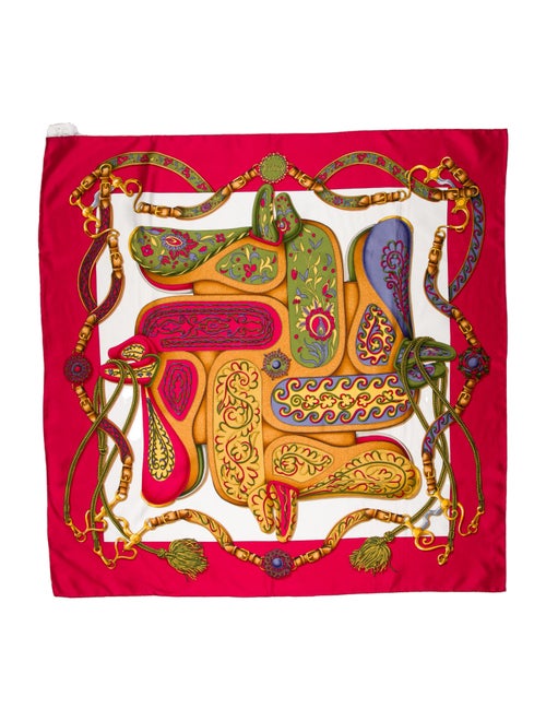 Hermès Festival des Amazones Silk Scarf