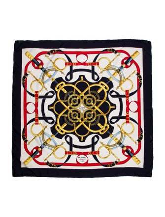 Hermès Eperon D'Or Silk Scarf