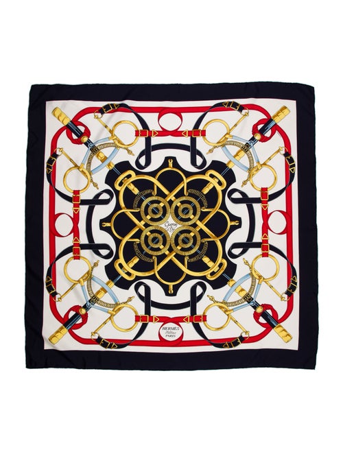 Hermès Eperon D'Or Silk Scarf
