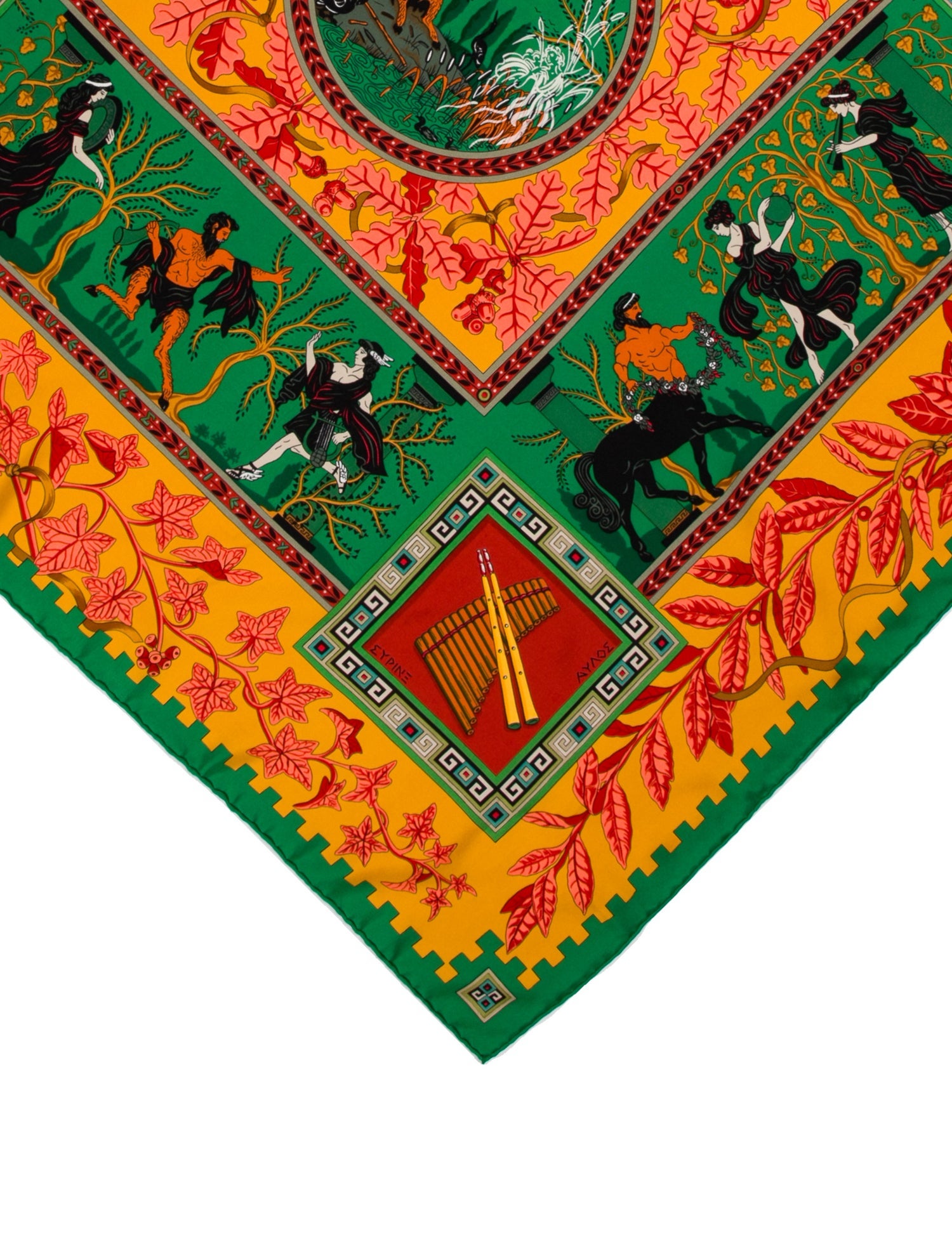 Hermès Musique des Dieux Silk Scarf