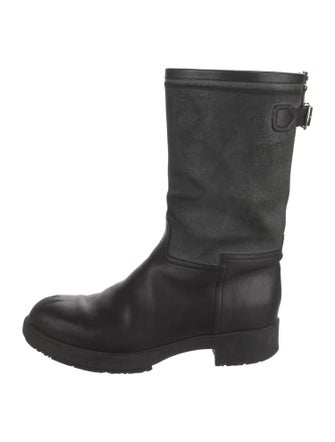 Hermès Leather Rain Boots