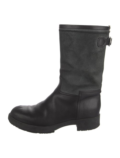 Hermès Leather Rain Boots