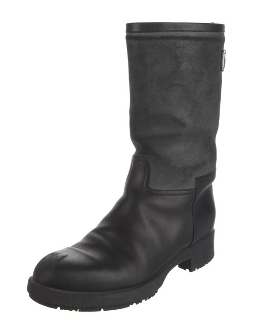 Hermès Leather Rain Boots